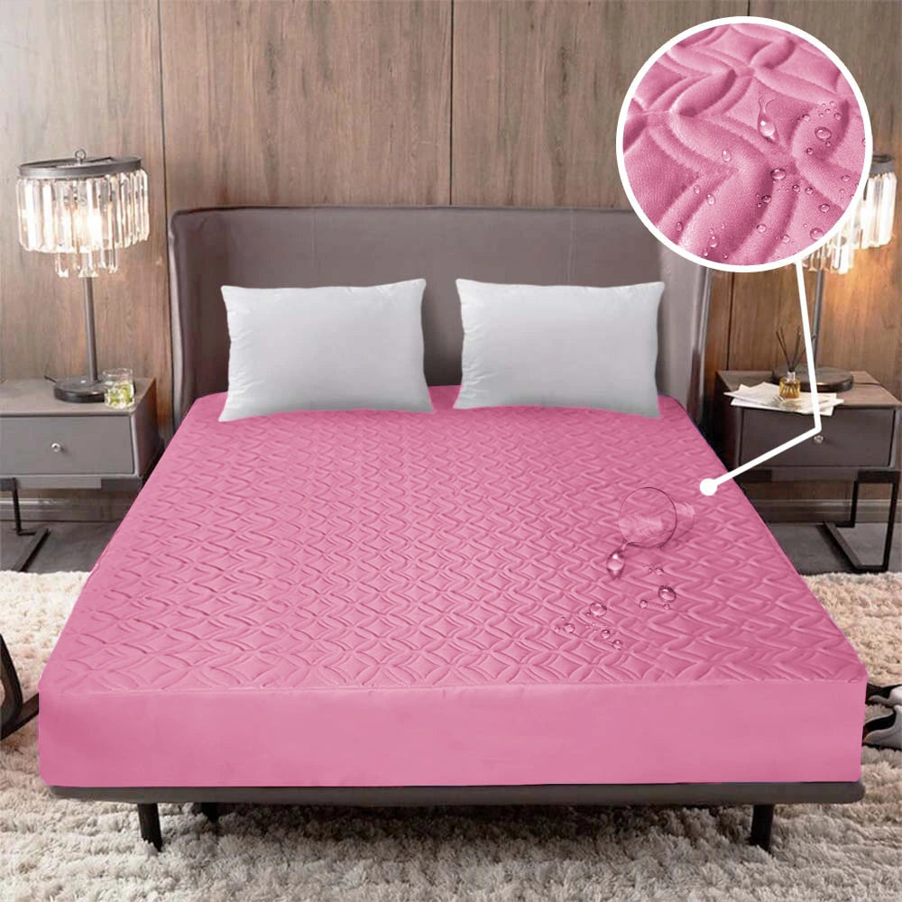 MaxConfort™️ - Combo Protector de Cama Impermeable + Fundas de almohadas