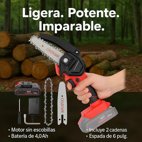 Motosierra Portatil™ -  2 Baterias 24V