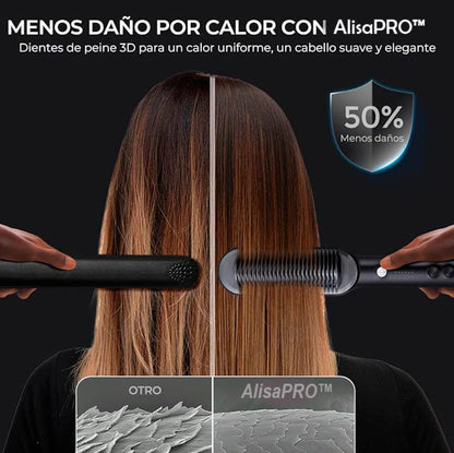 Cepillo Alisador Iónico - Alisa Pro 9